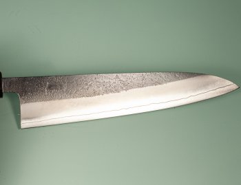 Yoshikane SKD11 Nashiji Wa-Gyuto 210mm Ebony