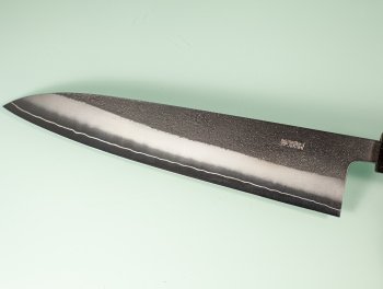 Yoshikane SKD11 Nashiji Wa-Gyuto 210mm Ebony