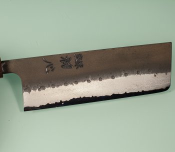 Hatsukokoro Shinkiro AS Damaskus Wa-Nakiri 165mm Bubinga