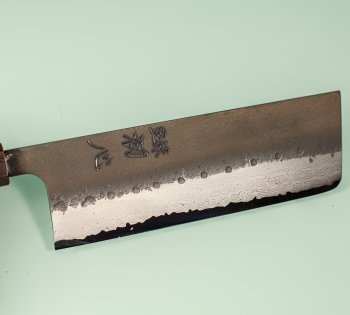 Hatsukokoro Shinkiro AS Damaskus Wa-Nakiri 165mm Bubinga
