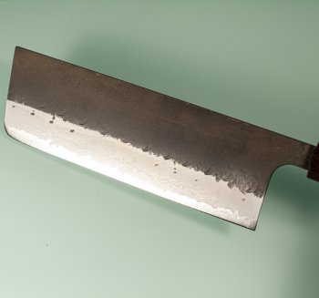 Hatsukokoro Shinkiro AS Damaskus Wa-Nakiri 165mm Bubinga