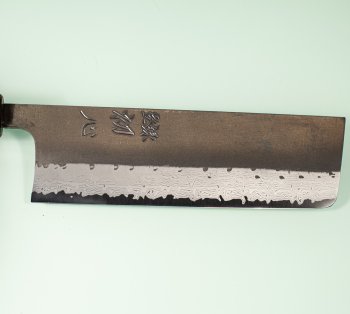 Hatsukokoro Shinkiro AS Damaskus Wa-Nakiri 165mm Ebony