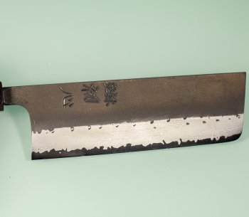 Hatsukokoro Shinkiro AS Damaskus Wa-Nakiri 165mm Ebony