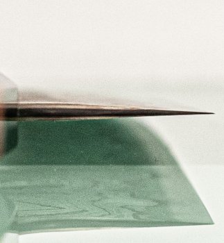 Hatsukokoro X Nigara Irodori Rainbow Damascus Kurozome Wa-Kiritsuke 200mm