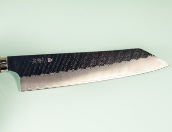 Nigara R2 Kurouchi Tsuchime Kiritsuke 230mm Ironwood