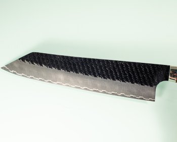 Nigara R2 Kurouchi Tsuchime Kiritsuke 230mm Ironwood