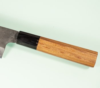 Hatsukokoro Aokitae Blue2 Kurouchi Wa-Bunka 190mm Teak