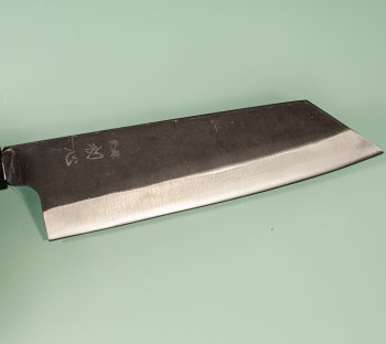 Hatsukokoro Aokitae Blue2 Kurouchi Wa-Bunka 190mm Teak