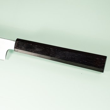 Hatsukokoro Shirasagi Kurouchi Aogami Wa-Yanagiba 300mm Ebony