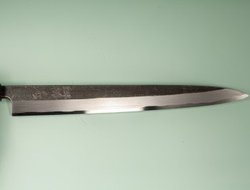 Hatsukokoro Shirasagi Kurouchi Aogami Wa-Yanagiba 330mm Ebony