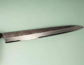 Hatsukokoro Shirasagi Kurouchi Aogami Wa-Yanagiba 330mm Ebony