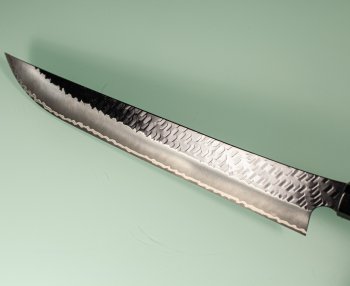 Nigara R2 Kurouchi Tsuchime Wa-Sakimaru 270mm Teak/Buffalo