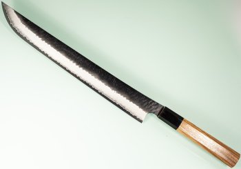 Nigara R2 Kurouchi Tsuchime Wa-Sakimaru 300mm Teak/Buffalo
