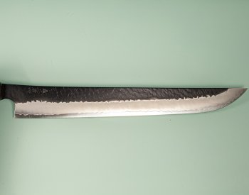 Nigara R2 Kurouchi Tsuchime Wa-Sakimaru 300mm Teak/Buffalo