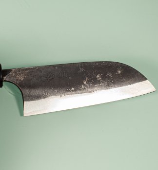 Onihiro Shirogami 1 Kurouchi Ko-Wa-Santoku 120mm