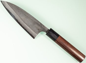Onihiro Shirogami 1 Kurouchi Wa-Gyuto 125mm