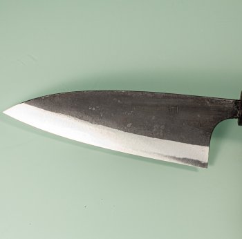 Onihiro Shirogami 1 Kurouchi Wa-Gyuto 125mm