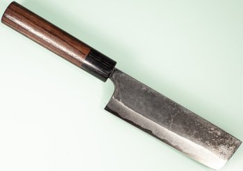 Onihiro Shirogami 1 Kurouchi Wa-Nakiri 140mm