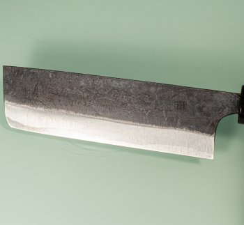 Onihiro Shirogami 1 Kurouchi Wa-Nakiri 140mm