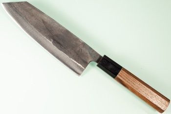 Hatsukokoro Kurogane Blue2 Kurouchi Wa-Bunka 170mm Teak