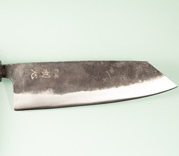 Hatsukokoro Kurogane Blue2 Kurouchi Wa-Bunka 170mm Teak