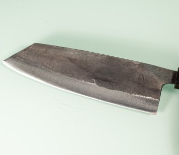 Hatsukokoro Kurogane Blue2 Kurouchi Wa-Bunka 170mm Teak