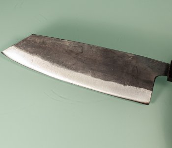 Hatsukokoro Kurogane Blue2 Kurouchi Wa-Bunka 170mm Teak