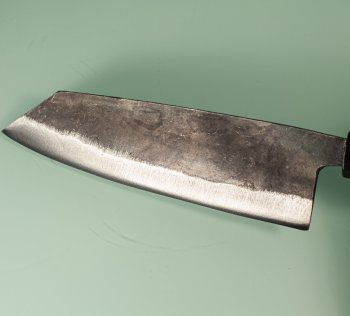 Hatsukokoro Kurogane Blue2 Kurouchi Wa-Bunka 170mm Teak