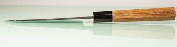 Hatsukokoro Kurogane Blue2 Kurouchi Wa-Ko-Bunka 80mm Teak
