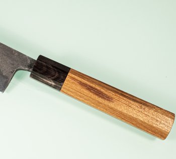 Hatsukokoro Kurogane Blue2 Kurouchi Wa-Ko-Bunka 80mm Teak