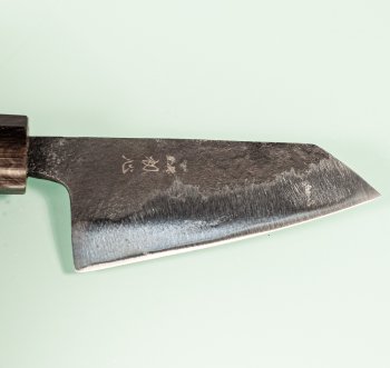Hatsukokoro Kurogane Blue2 Kurouchi Wa-Ko-Bunka 80mm Teak