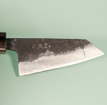 Hatsukokoro Kurogane Blue2 Kurouchi Wa-Ko-Bunka 80mm Teak