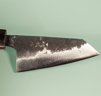Hatsukokoro Kurogane Blue2 Kurouchi Wa-Ko-Bunka 80mm Teak