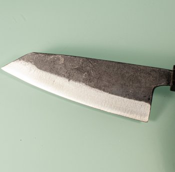 Hatsukokoro Kurogane Blue2 Kurouchi Wa-Ko-Bunka 120mm Teak