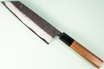 Hatsukokoro Shikkoku Blue2 Kurouchi Wa-Bunka 165mm Teak