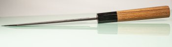 Hatsukokoro Shikkoku Blue2 Kurouchi Wa-Bunka 165mm Teak