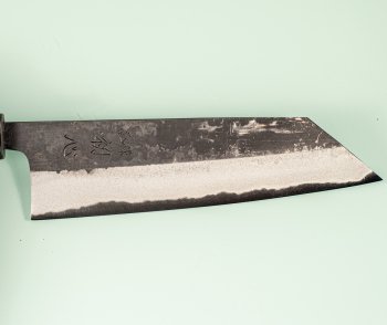 Hatsukokoro Shikkoku Blue2 Kurouchi Wa-Bunka 165mm Teak