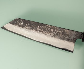 Hatsukokoro Shikkoku Blue2 Kurouchi Wa-Bunka 165mm Teak