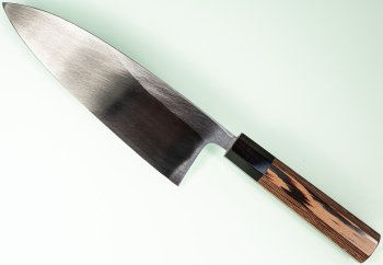 Hatsukokoro Shirasagi Migaki Shirogami Wa-Deba 205mm Wenge