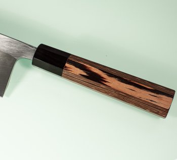 Hatsukokoro Shirasagi Migaki Shirogami Wa-Deba 205mm Wenge