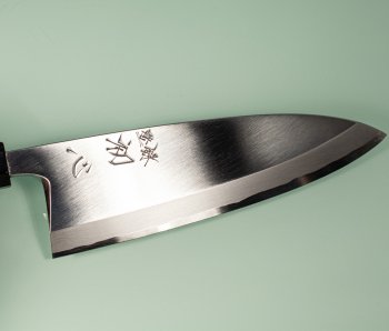 Hatsukokoro Shirasagi Migaki Shirogami Wa-Deba 205mm Wenge