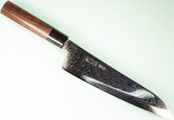Tsukasa Hinoura VS2 Colour Damascus Gyuto 220mm