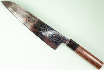 Tsukasa Hinoura VS2 Colour Damascus Gyuto 220mm