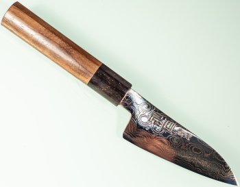 Tsukasa Hinoura VS2 Colour Damascus Petty 105mm
