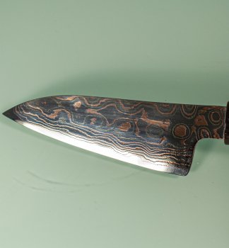 Tsukasa Hinoura VS2 Colour Damascus Petty 105mm