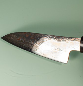 Tsukasa Hinoura VS2 Colour Damascus Petty 105mm