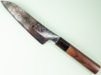 Tsukasa Hinoura VS2 Colour Damascus Petty 135mm