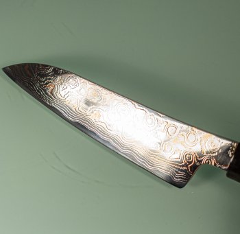 Tsukasa Hinoura VS2 Colour Damascus Petty 135mm