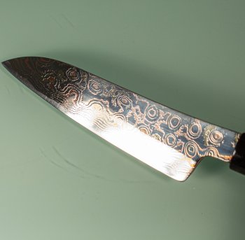 Tsukasa Hinoura VS2 Colour Damascus Petty 135mm