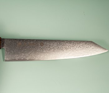 Toshitaka SG2 Damascus Wa-Kiritsuke 215mm Oak